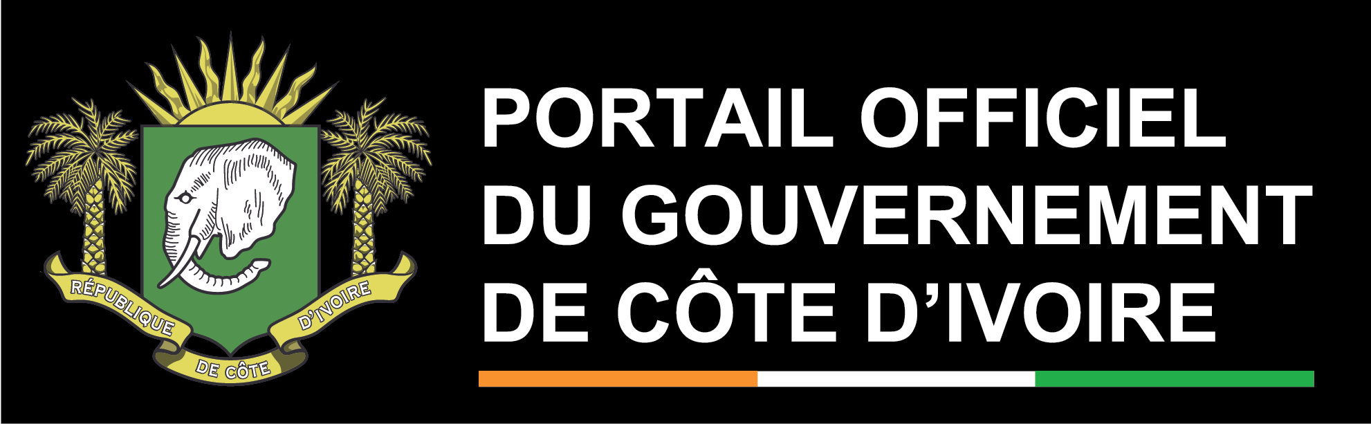 Logo blanc noir